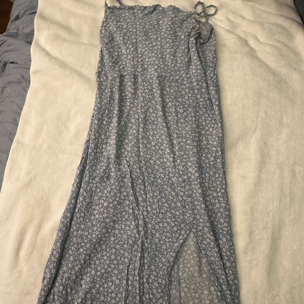 American Eagle Blue Floral Dress